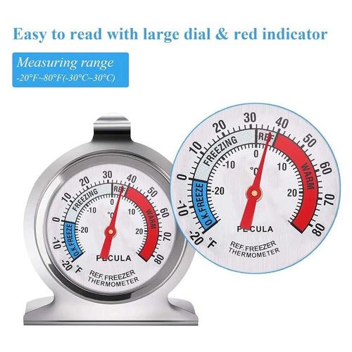 Manual Freezer Thermometer- silver in color/Manual Freezer Thermometer- silver in color
Manual Freezer Thermometer- silver in color. generic-manual-freezer-thermometer-silver-in