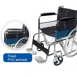 Standard Wheelchair With Commode – Detachable Footrests, Hydraulic Recline, Steel Frame, Waterproof Seat/Standard Wheelchair With Commode – Detachable Footrests, Hydraulic Recline, Steel Frame, Water/
