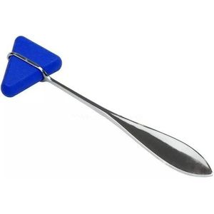 Reflex patella hammer-blue./Reflex patella hammer - Triangular Shape:Enhances precision in reflex testing.generic-reflex-patella-hammer-288568121.html#:~rectangular reflex patella hammer