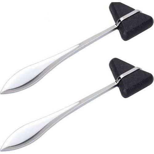 Reflex patella hammer-blue./Reflex patella hammer - Triangular Shape:Enhances precision in reflex testing.generic-reflex-patella-hammer-288568121.html#:~rectangular reflex patella hammer