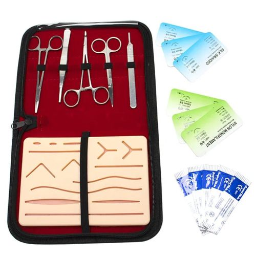 Students Suturing Practice Kit/Students Suture Set/dissecting kit/SUTURE KIT WITH TRAINING PAD./Students Suturing Practice Kit/Students Suture Set/dissecting kit/SUTURE KIT WITH TRAINING PAD.
Student