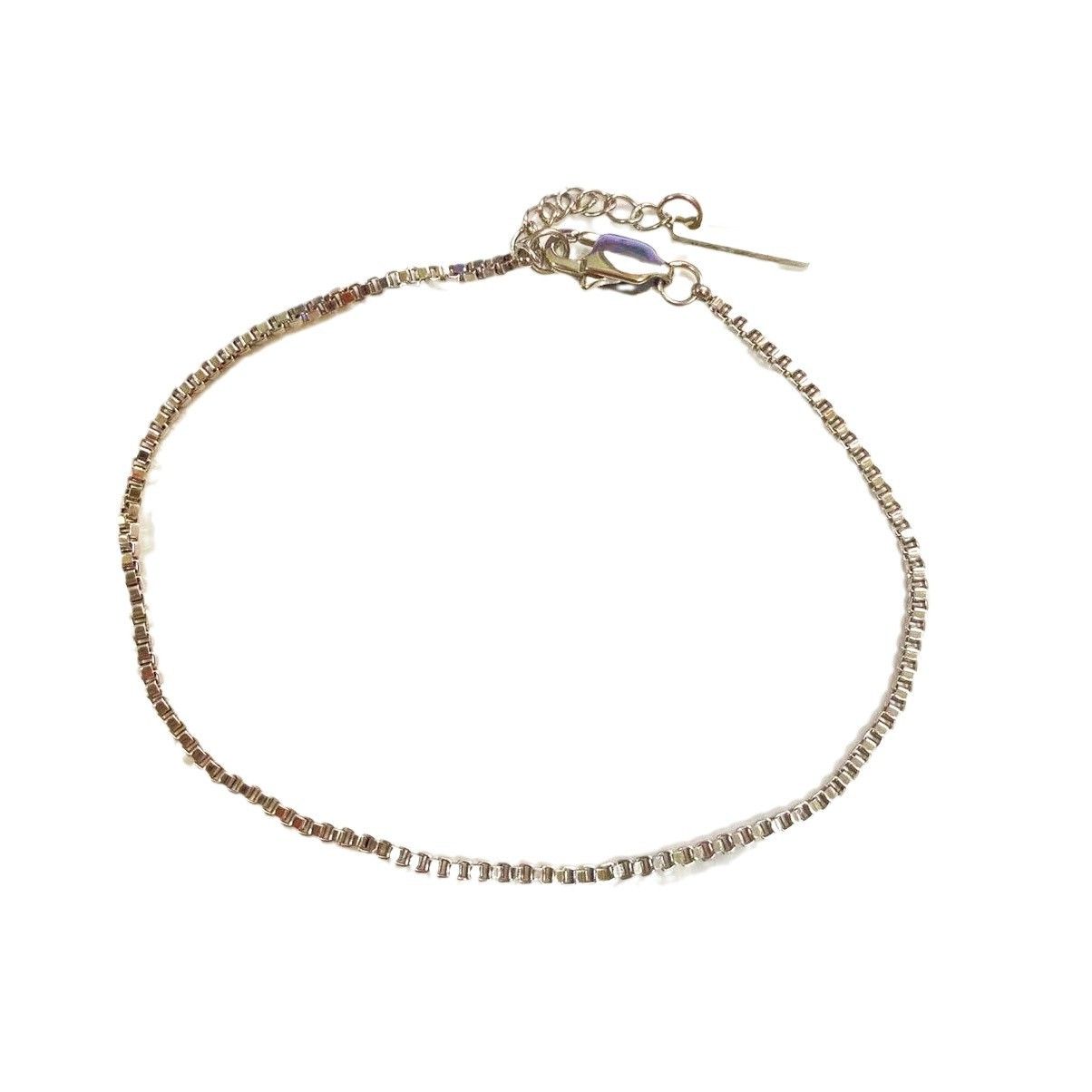 Stainless steel box chain Hip hop style all-match titanium steel men's bracelet personalized hand jewelry niche design