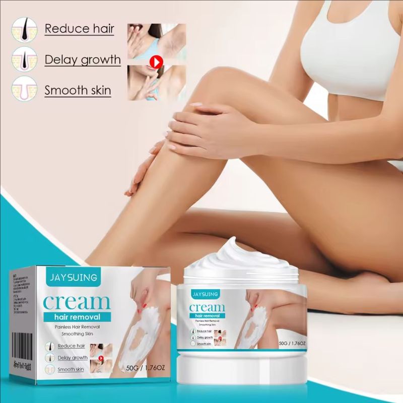 Jaysuing Underarm Arm Depilation Unhairing Cream Smoothing Skin Reduce Hair Delay Growth Painless Hair Removal Cream