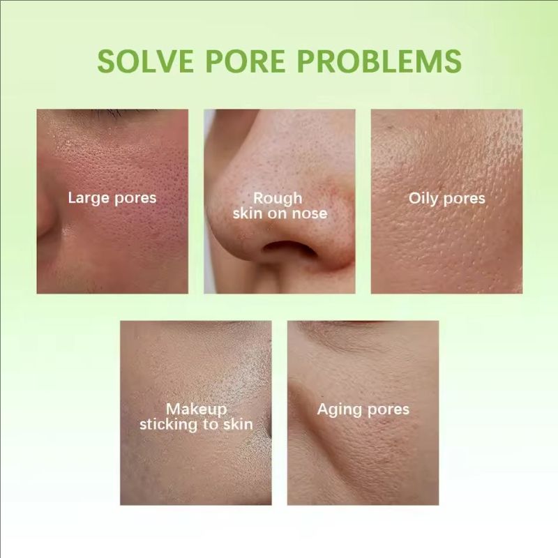 Milk Pore Minimizer Essence Face Primer Base Primer for Shine and Oil Control Hides Wrinkles and Fine Lines Long-lasting
