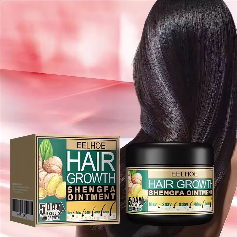 Ginger Hair Growth Cream Deep Cleansing Smoothing Repairing Relieving Hair Loss Improving Scalp Strengthener Hair Care Products