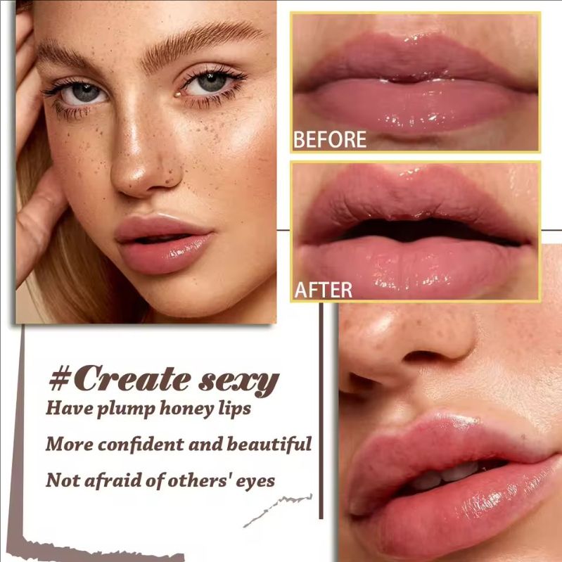 Long-lasting Lip Plumping Essential Oil Essence Instant Lip Plumping Essential Oil Repairs Lip Fine Lines and Moisturizes Balm