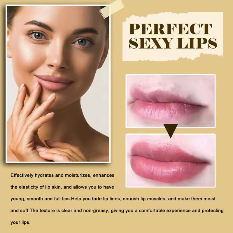 Long-lasting Lip Plumping Essential Oil Essence Instant Lip Plumping Essential Oil Repairs Lip Fine Lines and Moisturizes Balm