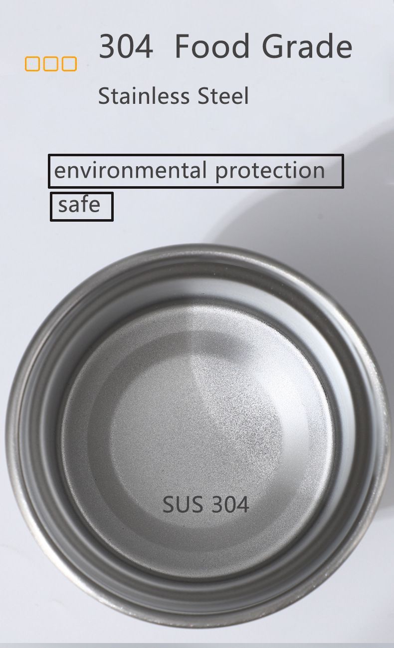 【BOGOF】Stainless Steel Coffee cup 300ML 10.5OZ  Anti-Scalding handy cup with cover  Insulated coffee cup  Outdoor travel tableware cup