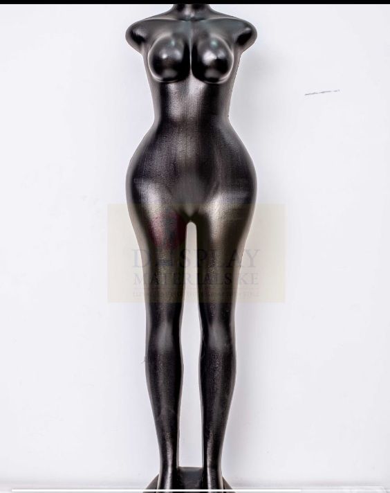 Female full body mannequin black dummy display for fashion clothes with hands