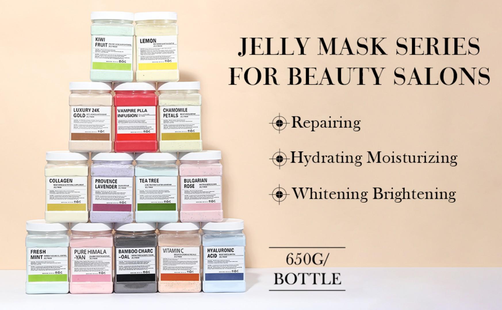 New arrival Fresh Mint Jelly Masks for Facials Professional,Jelly Face Mask Skin Care Hydrating,Jelly Masks Powder for Face Moisturizing,Smoothing,Deep Cleaning,Oil Contral,for All the Skin