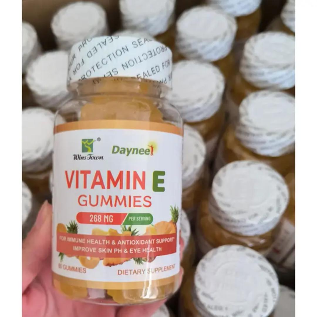 New arrival Daynee Vitamin E Gummies - Powerful Antioxidant Effect to Help Neutralize Free Radicals and Reduce Oxidative Stress