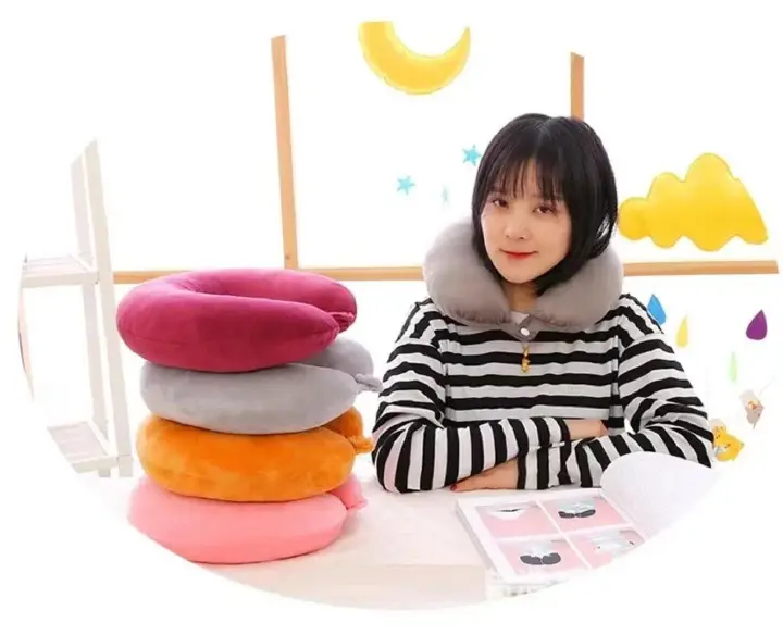 New arrival Affordable Comfortable U-shaped Memory foam Travel Neck Pillow Perfect for Neck support with snap closure Shop Now in Kenya