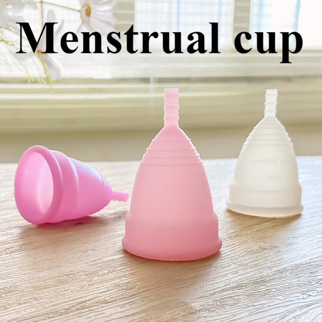 (Easter Sale)  Medical grade silicone menstrual cup women feminine hygiene period cup reusable up to 10 years in small and large size coppetta mestruale coupe moon cup buy in Kenya