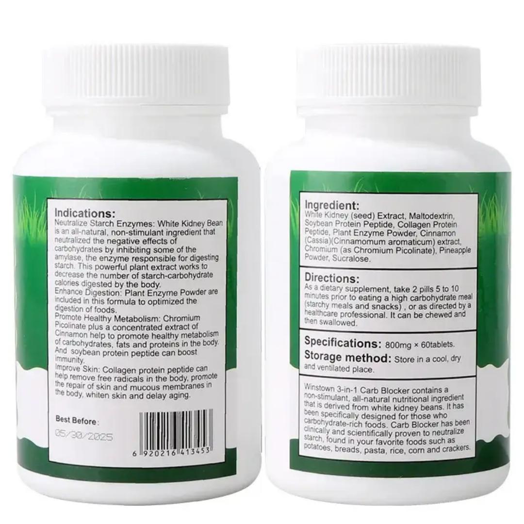 New arrival Fat Burner Tablet for Weight Loss, Fat Burning and Appetite Control Wins Town 4-in-1 Carb Blocker: Max Strength, Digestion & Metabolism Support | Kenya | Best Price