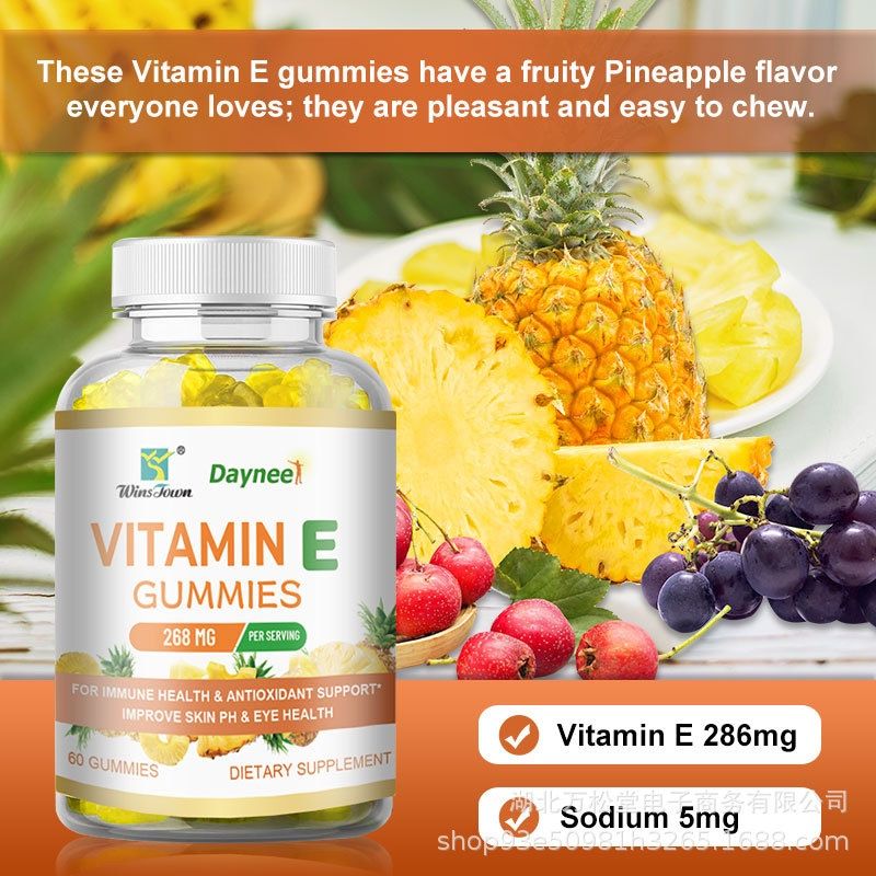 (Easter sale) Daynee Vitamin E Gummies | Dietary Supplement for Eye Health, Skin Care, Hair Care, Anti-aging and Immunity buy in Kenya