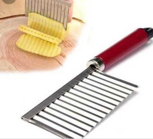 (Easter Sale) Stainless Steel stylish Vegetable Salad Chopping Knife Crinkle Cutters buy in Kenya