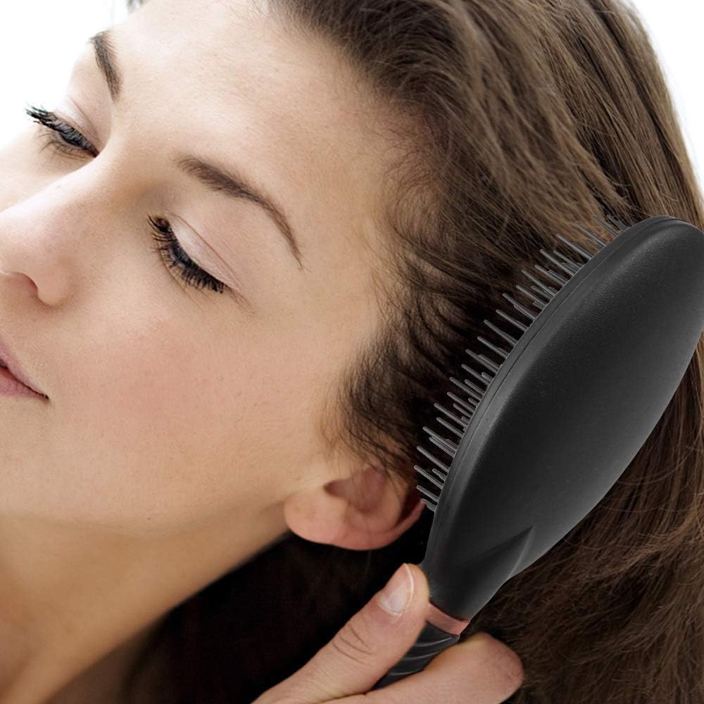 New arrival 5pcs Hair Comb Set Professional Salon Cutting Brushes Sets Comb Hair Brush Styling Tools Mirror And Holder Stand Set