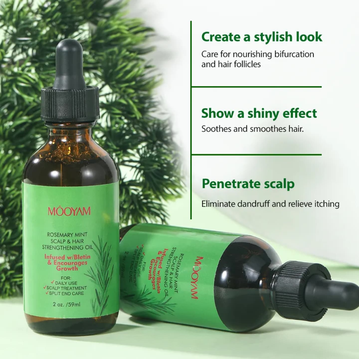 New arrival Best Rosemary Mint Scalp & Hair Strengthening, growth thickening  Anti-hair loss Scalp stimulating Nourishing hair and revitalizing Oil 59ml buy in Kenya