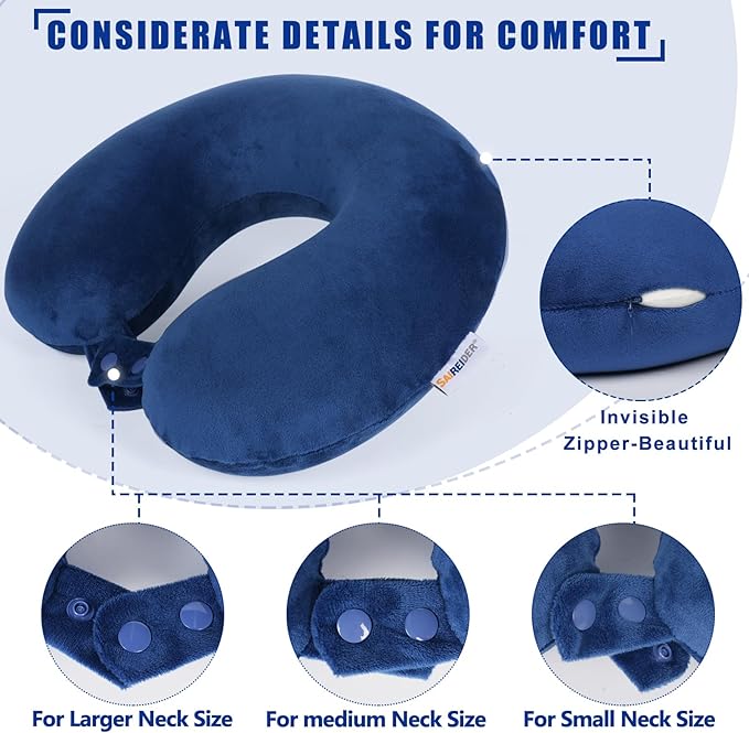 Premium Memory Foam Travel Neck Pillow buy in kenya
