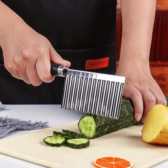 New arrival Top-rated Affordable Stainless steel Serrated salad and vegetable knife Dishwasher safe buy now in Kenya
