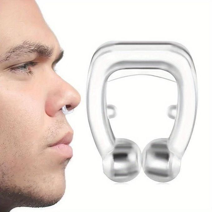 Silicone Magnetic Anti Snore Devices Stops Snoring Apnea Nose Clip Sleep Tray Sleeping Aid with Case For Adults And Kids Stopper Ring Nasal Dilator Easy Breathe Silent Sleep
