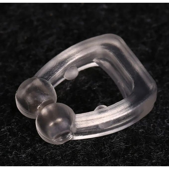 Silicone Magnetic Anti Snore Devices Stops Snoring Apnea Nose Clip Sleep Tray Sleeping Aid with Case For Adults And Kids Stopper Ring Nasal Dilator Easy Breathe Silent Sleep