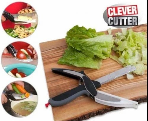 2-in-1 Clever Cutter Kitchen Scissors Ultimate Cutting Tool – Premium Kitchen Essential | Clearance Sale on Kilimall