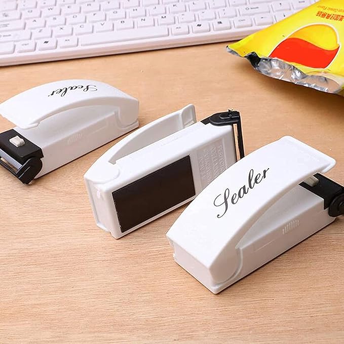 Portable Mini Handheld Heat Sealer for Plastic Bags – Battery-Powered | Fast & Easy Food Storage Sealing | Kenya