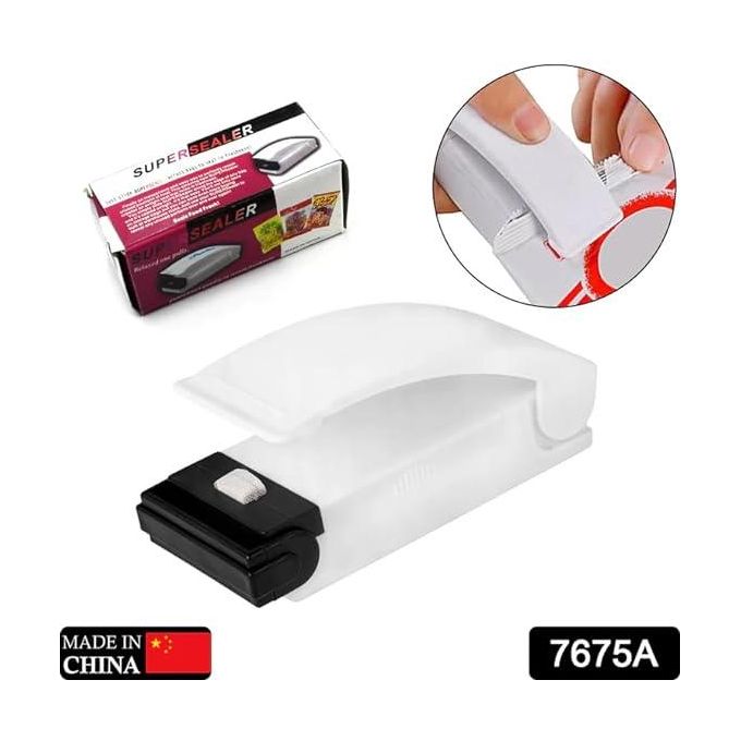 Portable Mini Handheld Heat Sealer for Plastic Bags – Battery-Powered | Fast & Easy Food Storage Sealing | Kenya