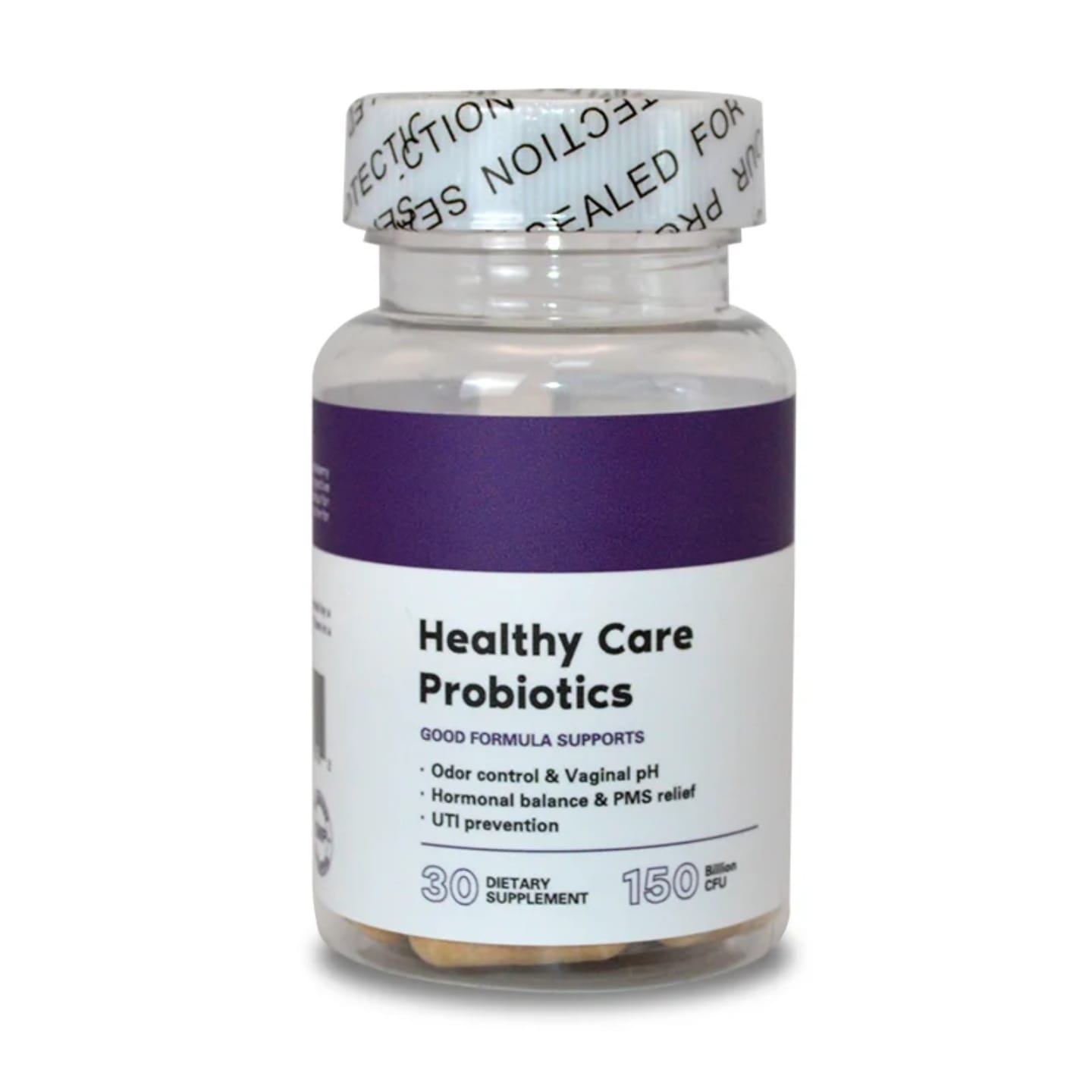 Healthy Care Vaginal Probiotics for Women – 30 Capsules | Vaginal pH Balance, Hormonal Support, PMS relief , UTI & Odor Control | Premium Dietary Supplement