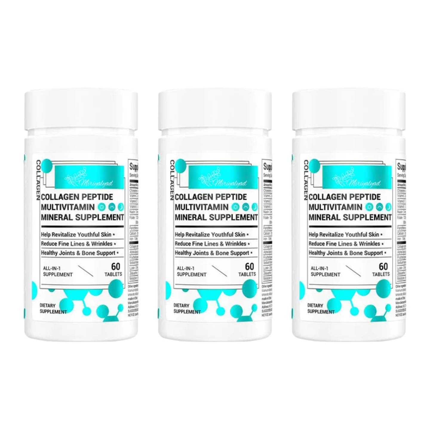 [OFFER] All-in-1 Collagen Peptide + Multivitamin & Mineral Supplement – Anti-Aging Skin Revitalizer, Fine Line Reduction & Joint Support (60 Tablets)