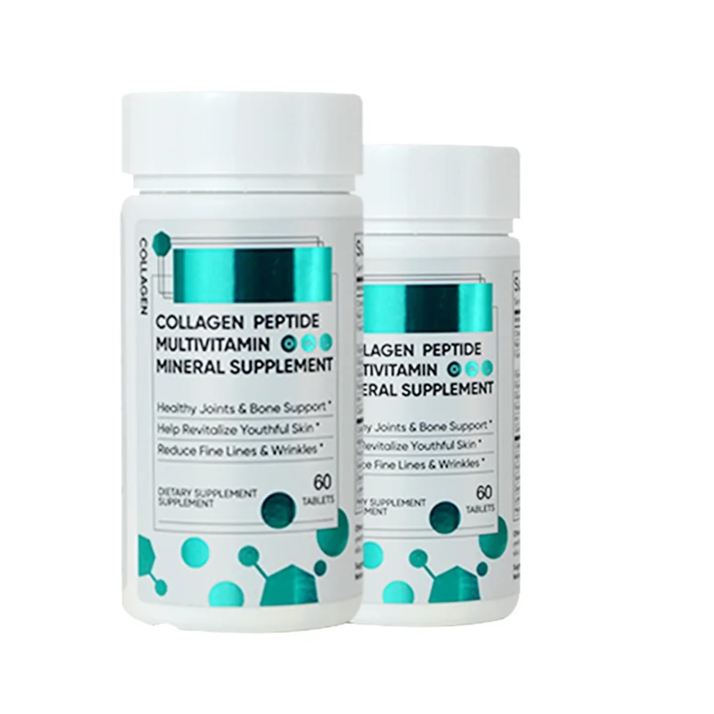[OFFER] All-in-1 Collagen Peptide + Multivitamin & Mineral Supplement – Anti-Aging Skin Revitalizer, Fine Line Reduction & Joint Support (60 Tablets)