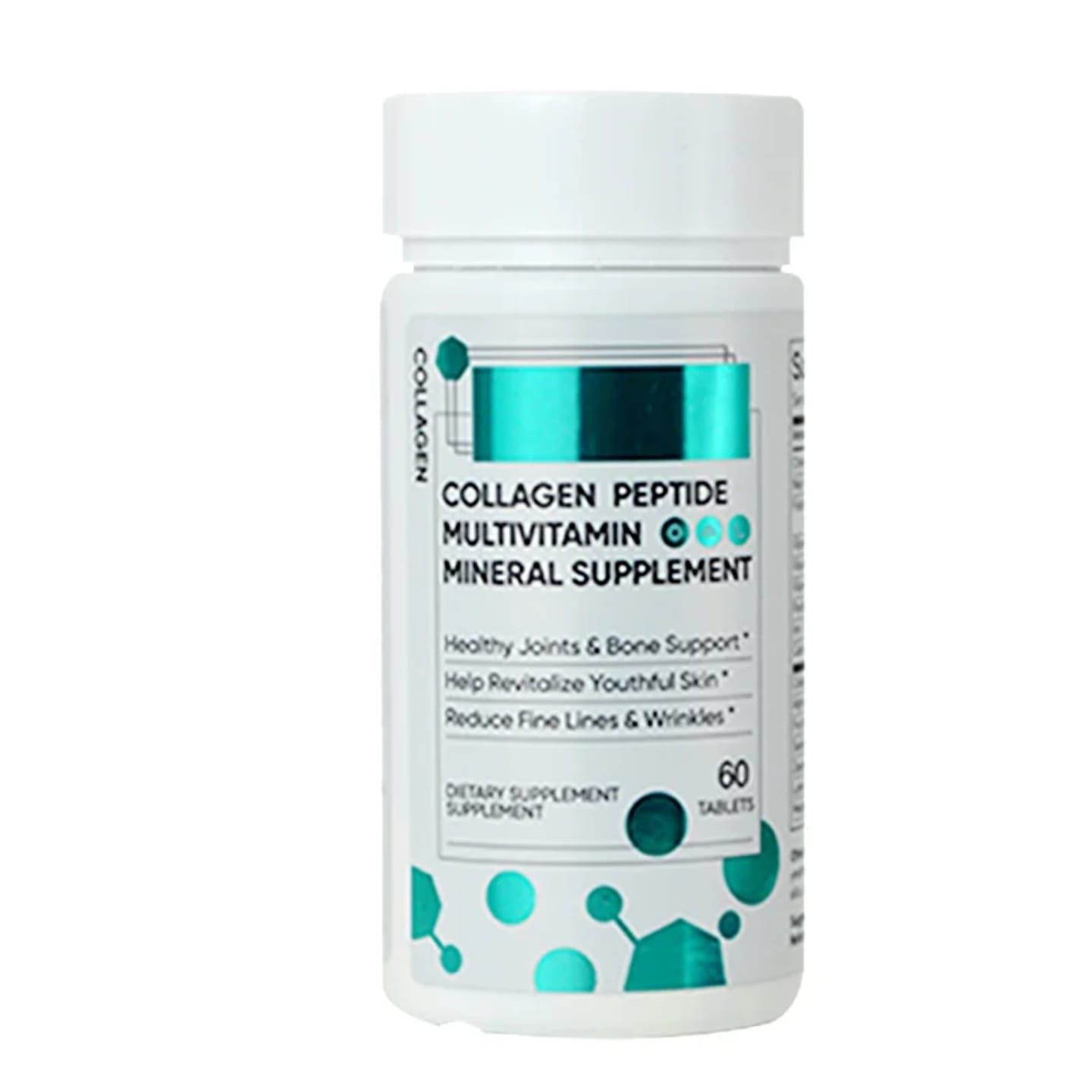 [OFFER] All-in-1 Collagen Peptide + Multivitamin & Mineral Supplement – Anti-Aging Skin Revitalizer, Fine Line Reduction & Joint Support (60 Tablets)