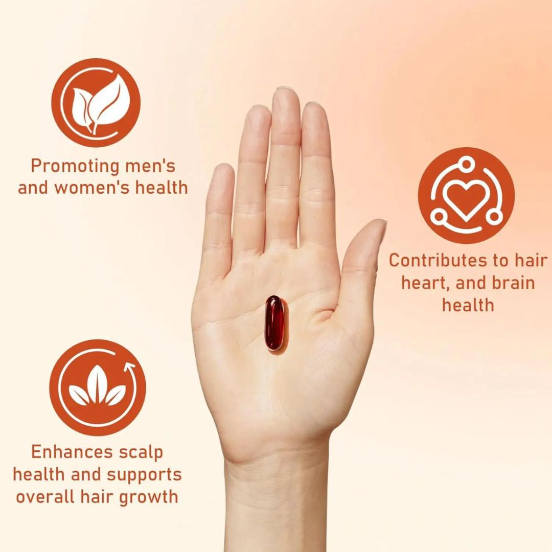 Cold Pressed Pumpkin Seed Oil with Saw Palmetto – Supports Prostate Health, Reduces Hair Loss, Promotes Hair Growth, Balances Hormones, Boosts Urinary & Bladder Function, Strengthens Immunity for all
