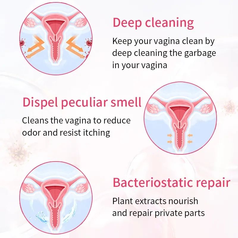 Vaginal Yoni detox pearls improve issues like Low libido, Infertility, Yeast infections, Vaginal dryness, looseness, odor irregular periods, PMS, period cramps, PCOS, UTI, Uterine fibroids 3pcs