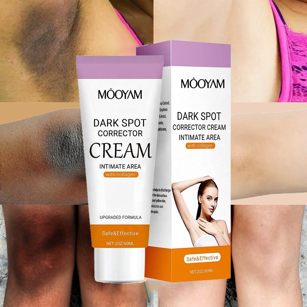 MOOYAM Intimate Dark Spot Corrector Cream with Collagen – Safe & Gentle for Sensitive Skin, 60ml