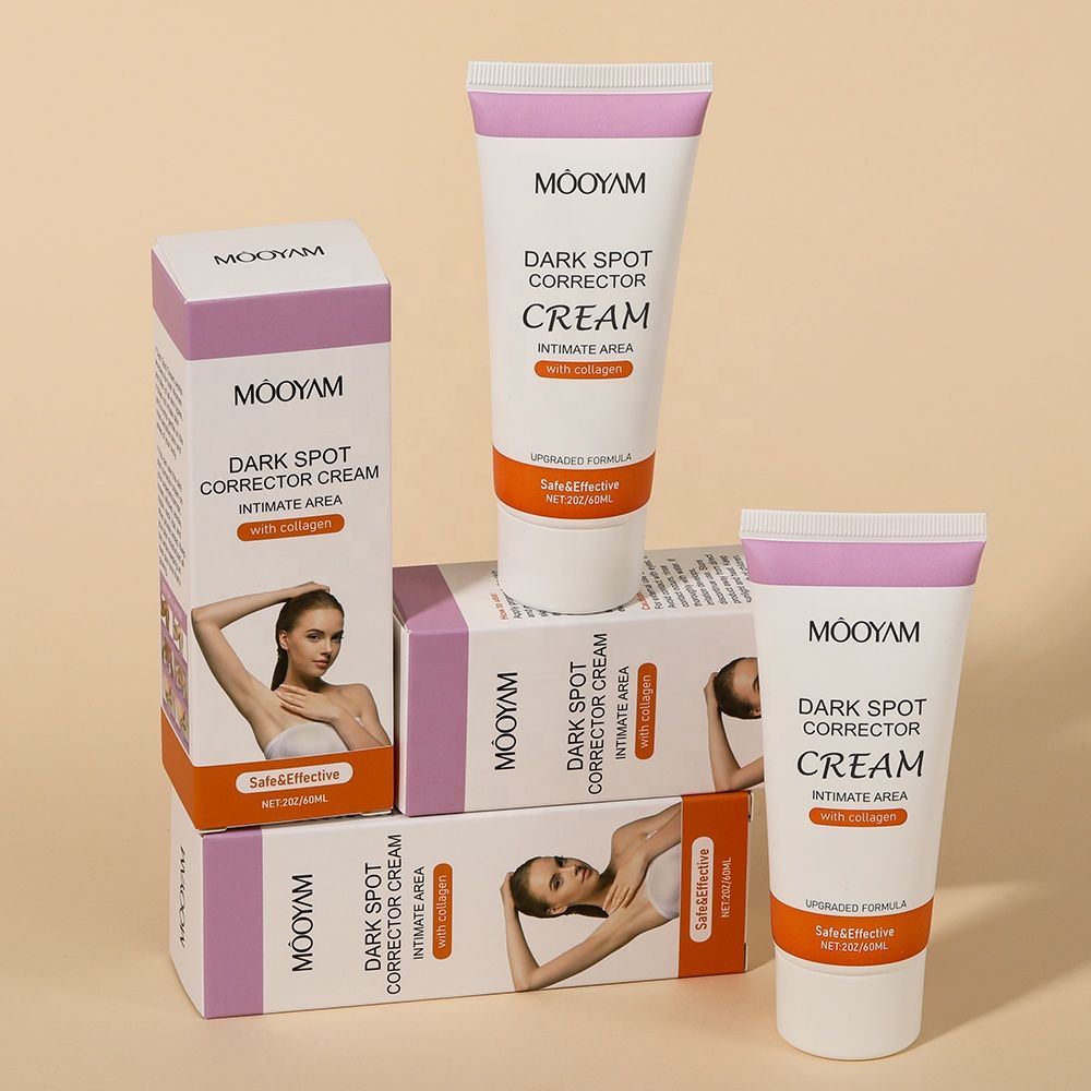 MOOYAM Intimate Dark Spot Corrector Cream with Collagen – Safe & Gentle for Sensitive Skin, 60ml