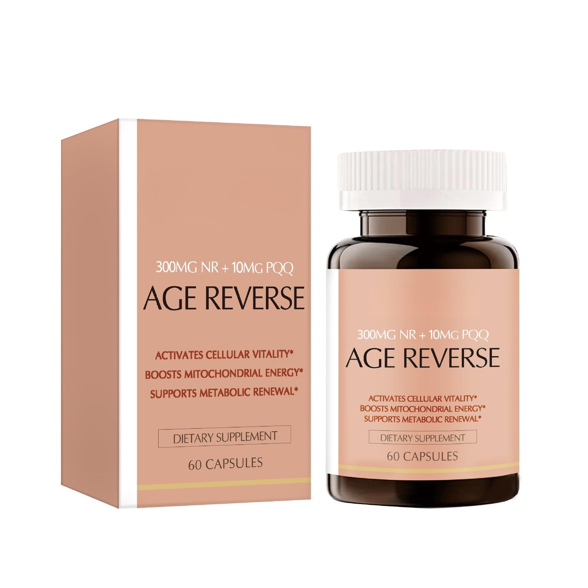 [OFFER] Bushaid Age Reverse (60 Caps) – NR 300mg + PQQ 10mg Cellular Vitality – Anti-Aging, Mitochondrial Energy & Brain Health Booster