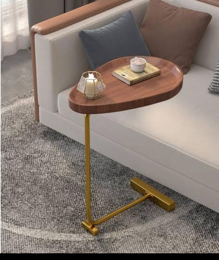 Coffee Table, Simple Movable Mini Side Table, Light Luxury Living Room Sofa and Coffee Table, Simple Assembling Corner Table