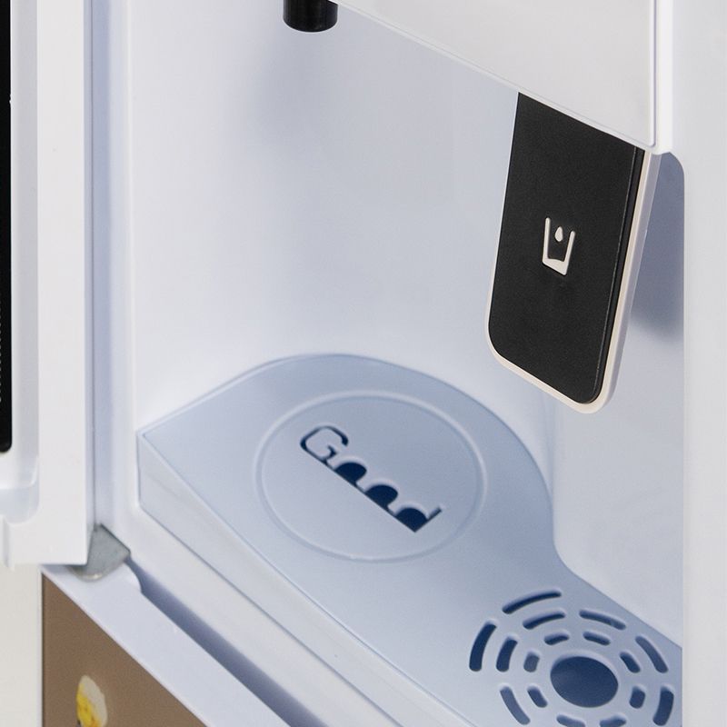 【New Arrival】Sonar Top Loading Hot & Cold & Normal Water Dispenser Freestanding Water Cooler with Push & Knobs Cup Taps Glass Body Design Water Machine Perfect for Home and Office SR-G5C