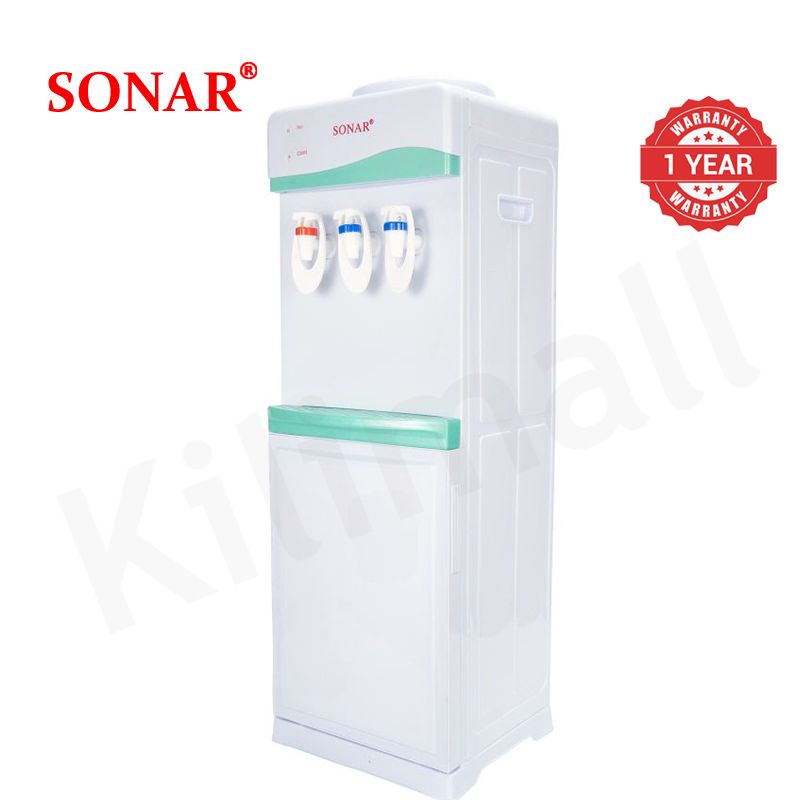 Sonar Top Loading Hot & Cold & Normal Water Dispenser Freestanding Water Cooler with Push Tap SR-A7C/SR-B7C