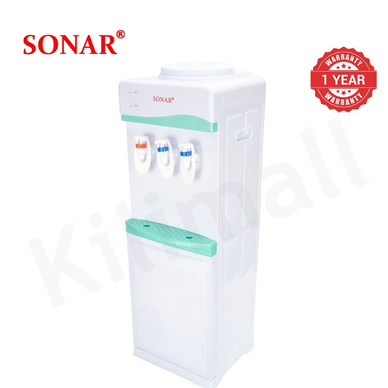 Sonar Top Loading Hot & Cold & Normal Water Dispenser Freestanding Water Cooler with Push Tap SR-A7C/SR-B7C