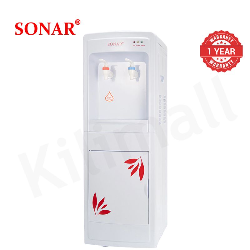Sonar Hot and Normal Standing Water Dispenser with Storage Cabinet Household Appliance SR-A3
