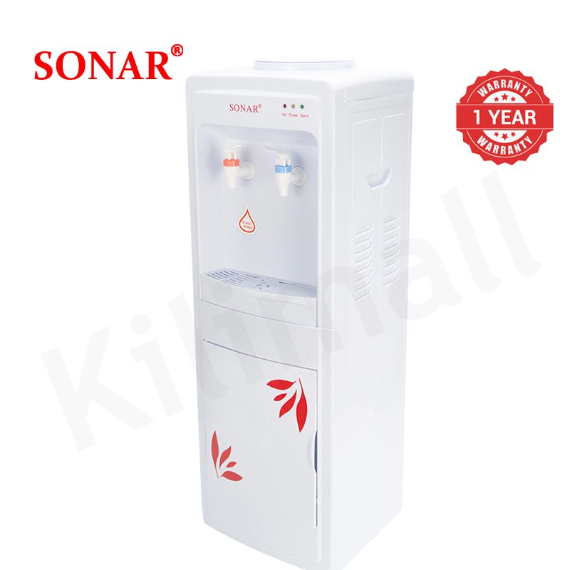 Sonar Hot and Normal Standing Water Dispenser with Storage Cabinet Household Appliance SR-A3