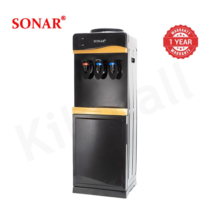 Sonar Top Loading Hot & Cold & Normal Water Dispenser Freestanding Water Cooler with Push Tap SR-A7C/SR-B7C