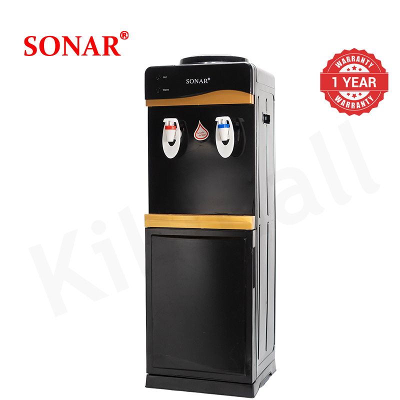 Sonar Top Loading Hot and Normal Standing Water Dispenser with Storage Cabinet Household Appliance SR-A7/SR-B7