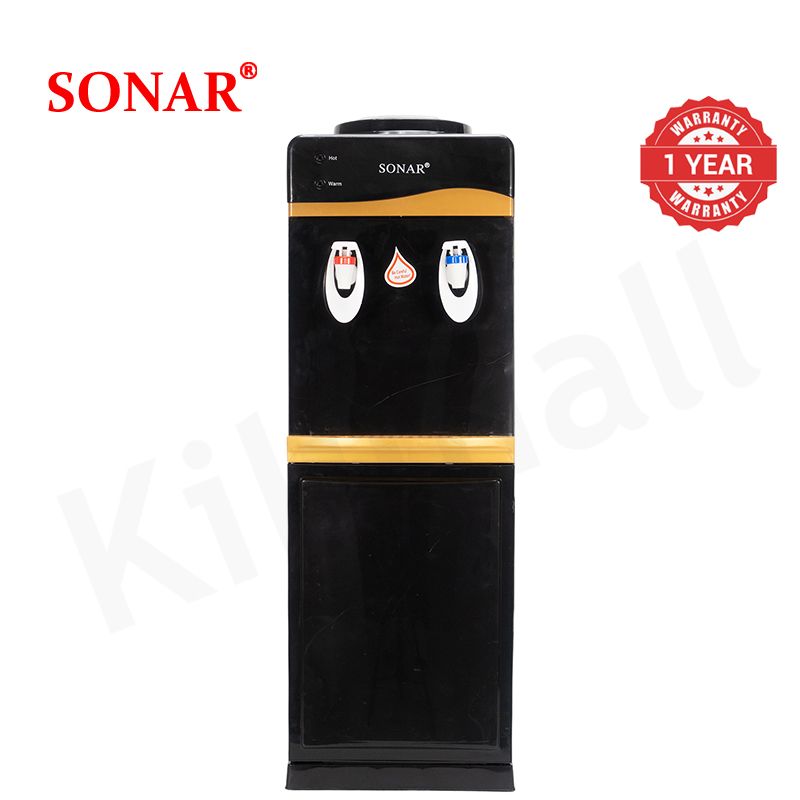 Sonar Top Loading Hot and Normal Standing Water Dispenser with Storage Cabinet Household Appliance SR-A7/SR-B7