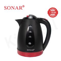 Sonar 2L 1500W Electric Kettle Energy Efficiently Heater Jug Cordless Electric Kettle 1.25M Power Cord SR-P2