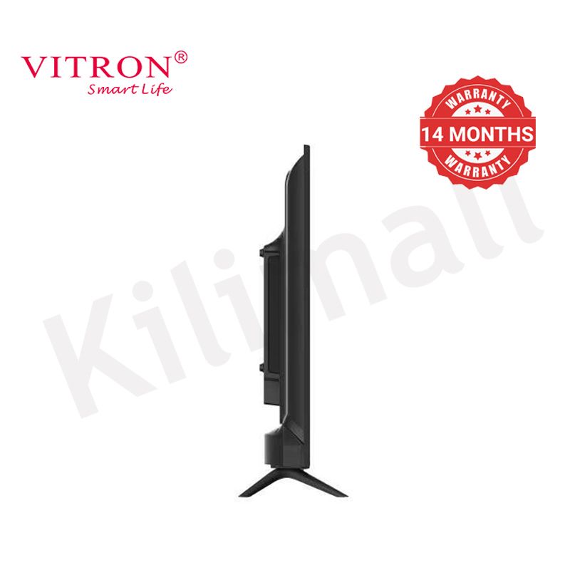 Vitron 43 inch Smart TV HTC 4388FS Android BLuetooth Television Full HD Frameless TV with Netflix Youtube Television 1G+8G