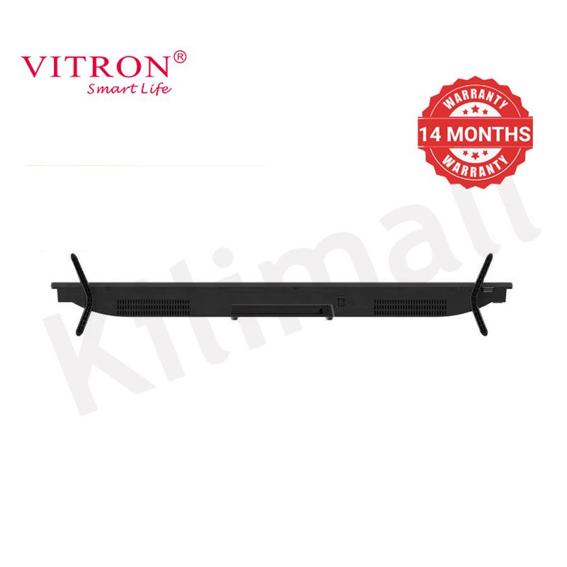 Vitron 43 inch Smart TV HTC 4388FS Android BLuetooth Television Full HD Frameless TV with Netflix Youtube Television 1G+8G